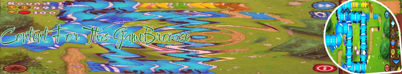Bloons tower defence game