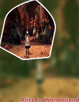 Scary alice in wonderland game